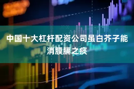 中国十大杠杆配资公司虽白芥子能消膜膈之痰